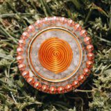 Handmade Pocket Orgonite Orgone Generator ascension tools orange coil