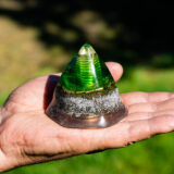 Coil Harmony - Handmade Medium Octagon Dome Orgonite v2