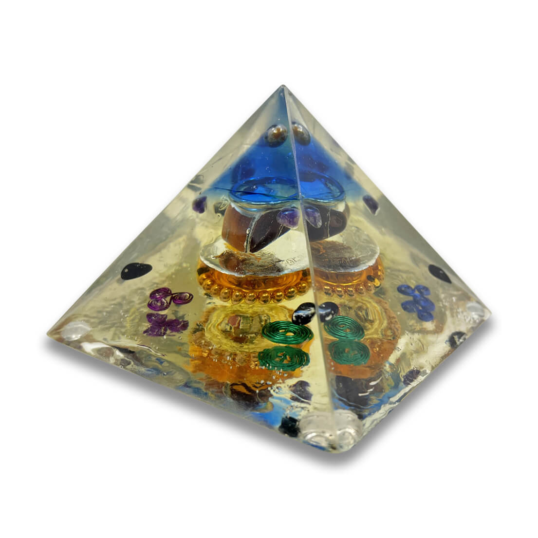 Coil Matrix Hologram - Medium Pyramid Orgone Generator - Orgone ...