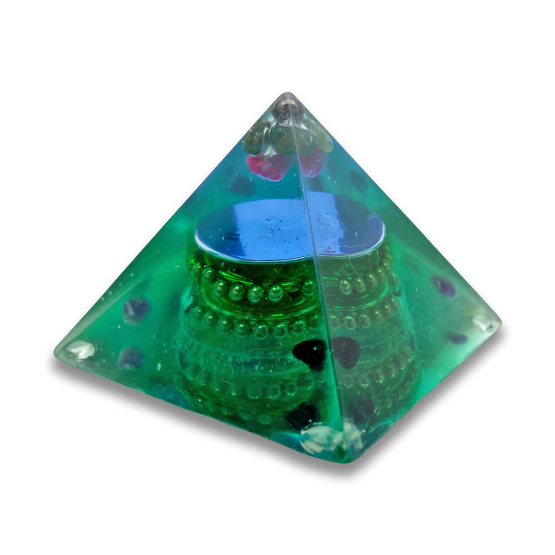 Pocket Hologram - Small Pyramid Orgone Generator - Orgonite (Orgone ...